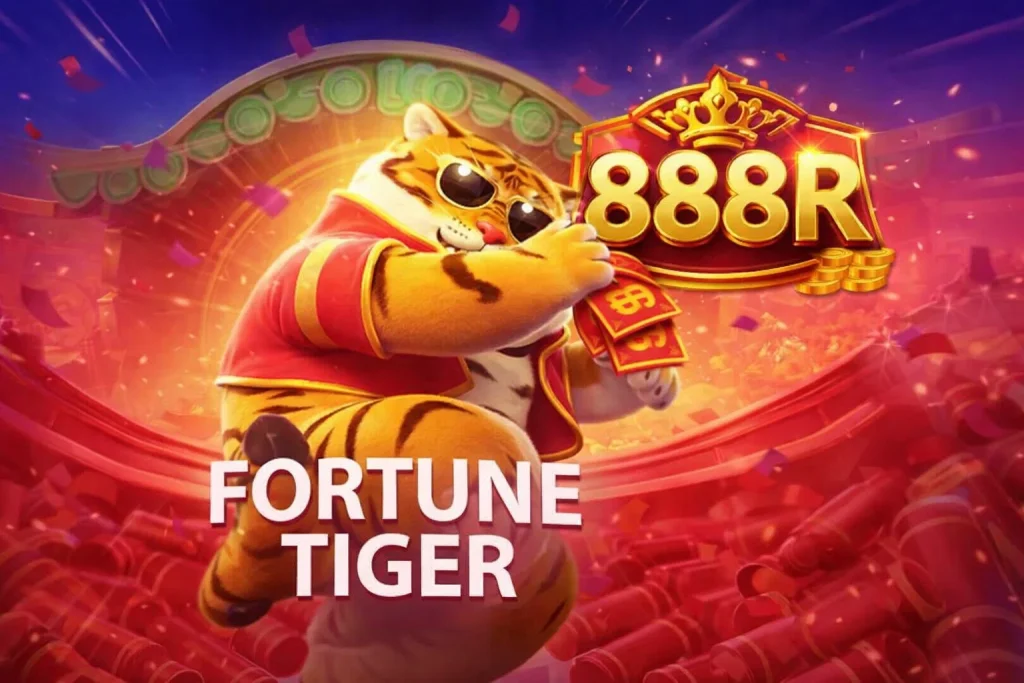 Permainan FORTUNE TIGER dengan desain visual bernuansa Asia yang tersedia di platform 888R